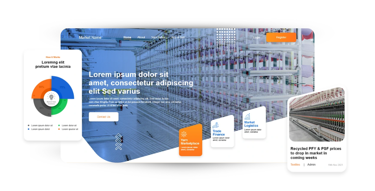 Yarn Bazaar - B2B Marketplace